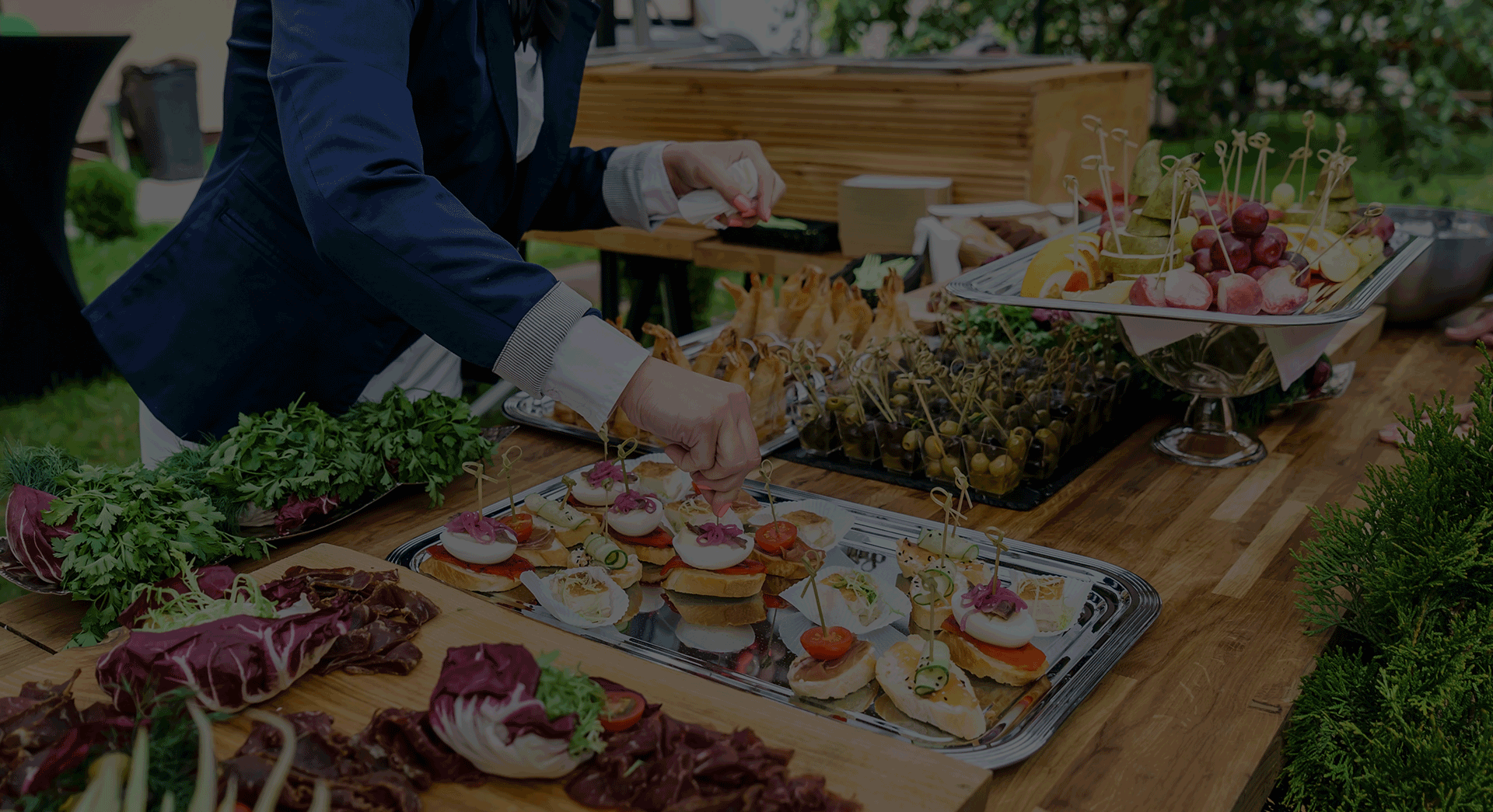 Catering Pasternak – przygotowanie przekąsek na przyjęcie